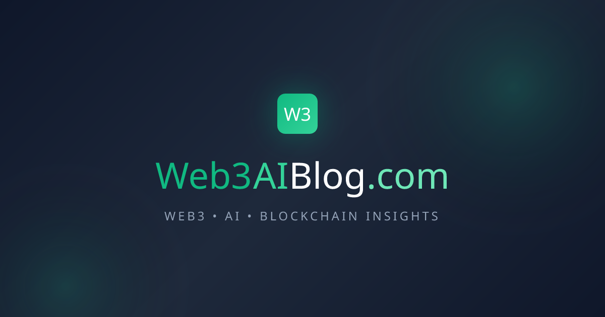 Web3AIBlog - AI & Blockchain Guides, Tutorials & News